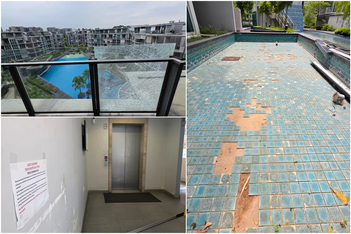 Who pays for condo defects years after completion?