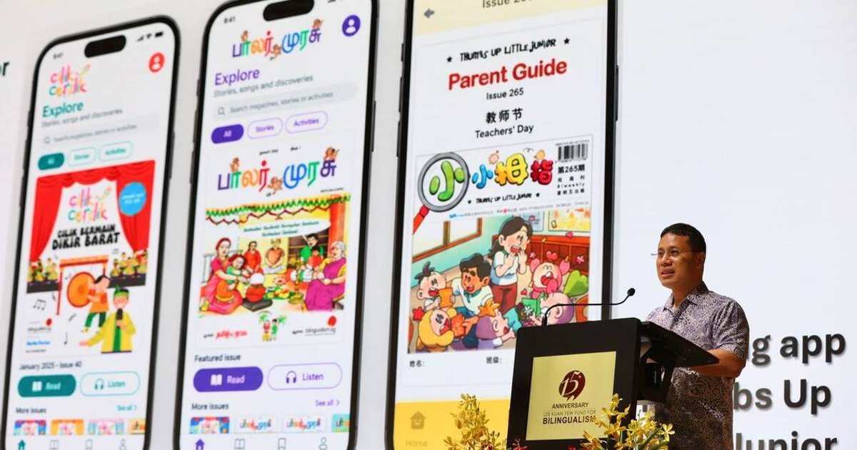 All K1, K2 children to get SPH Media mother tongue publications monthly from 2027 to boost learning