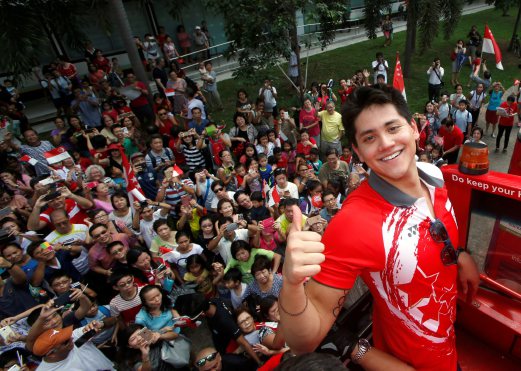(Olympics) Singapore firms warned over Schooling ads