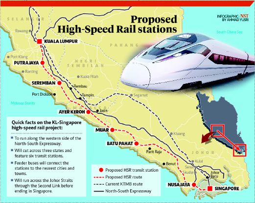 Japan expected to ‘aggressively court’ KL-Singapore high-speed rail project