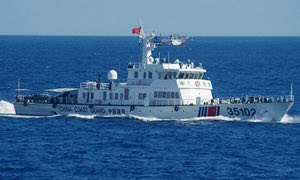 Chinese patrol ships keep presence around Malaysian reefs