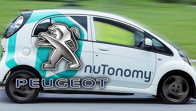 Peugeot to test driverless cars in Singapore