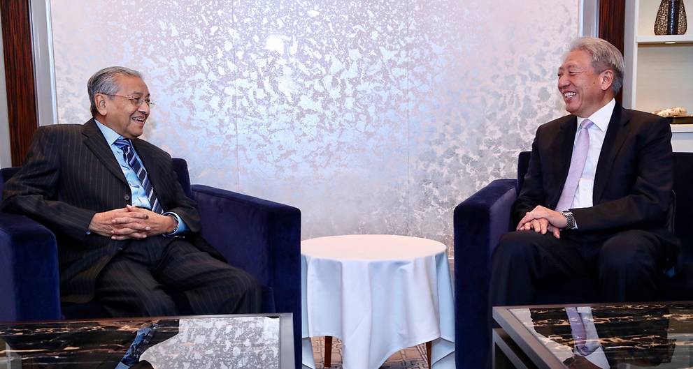 DPM Teo, PM Mahathir agree to explore new areas of collaboration for mutual benefit