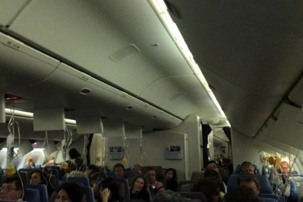 SIA flight to Paris makes U-turn soon after take-off from Changi; oxygen masks deployed during descent