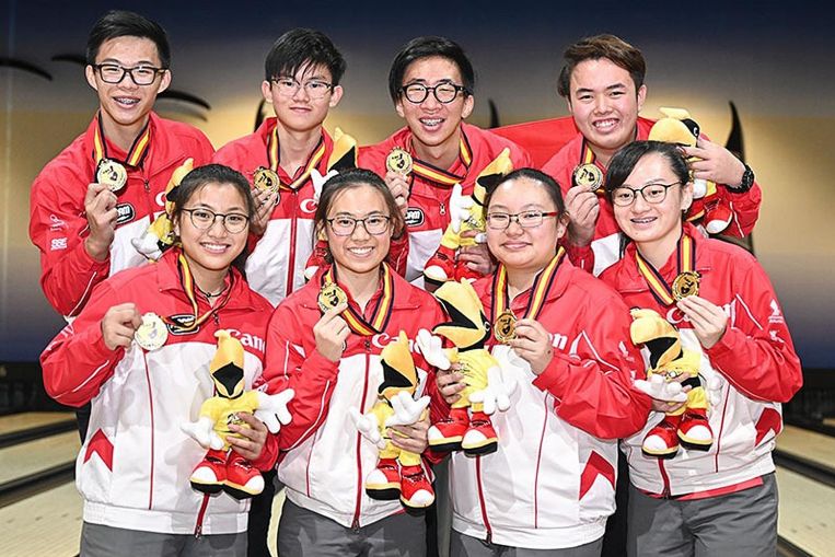 Fighting spirit ensures four golds for youth bowlers