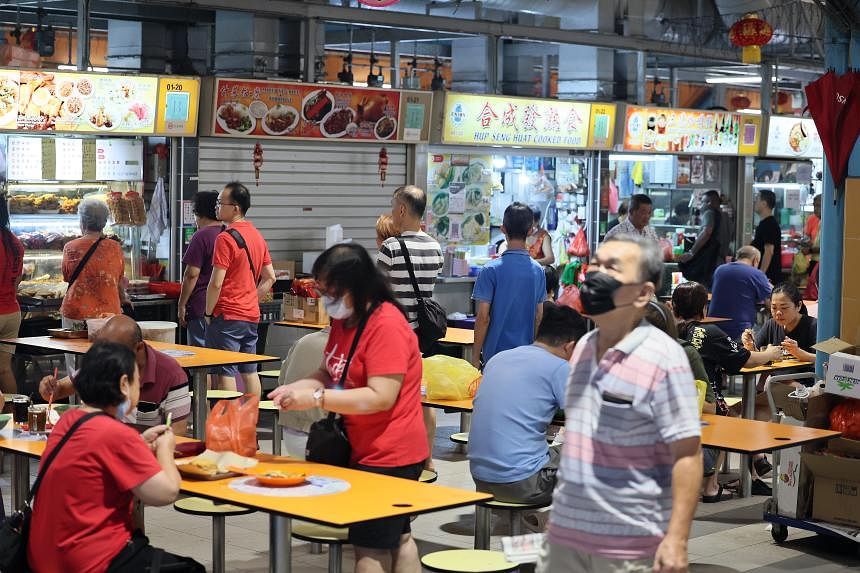 Hawker food inflation easing after rising by a record 6.1% in 2023