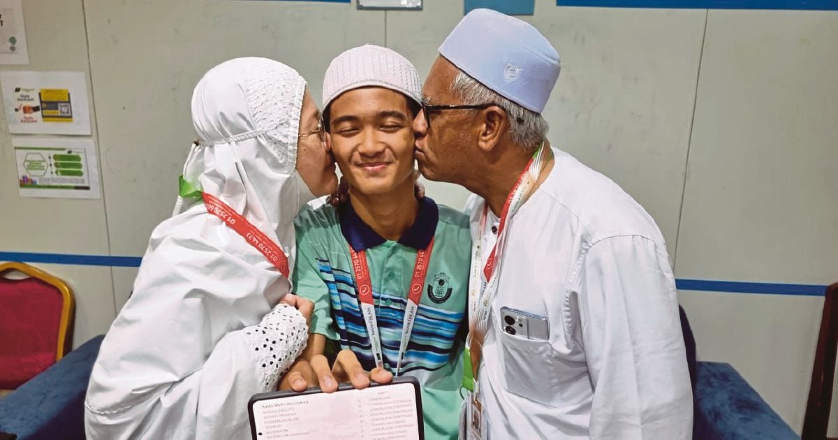 Young haj pilgrim achieves 9As in SPM