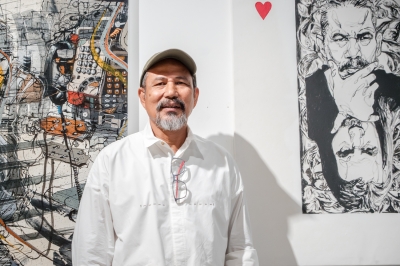 ‘Sesat di Kuala Lumpur’ art exhibition fetes legendary artiste M. Nasir and his 45 years in music