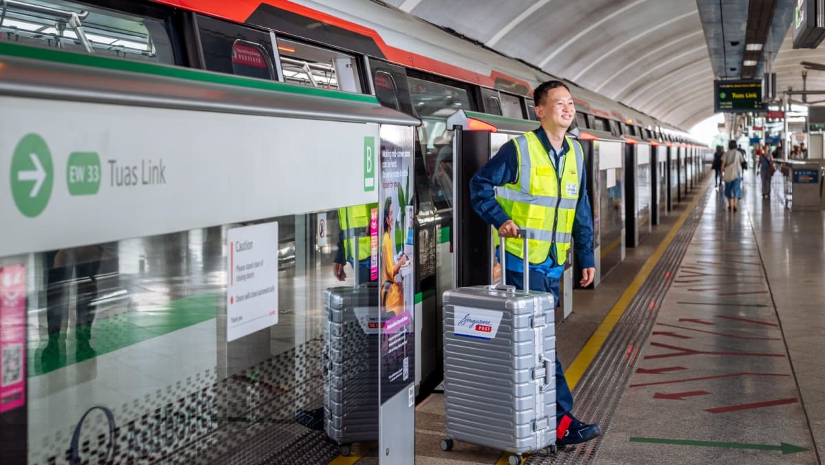 SingPost trials mail collection utilising MRT trains