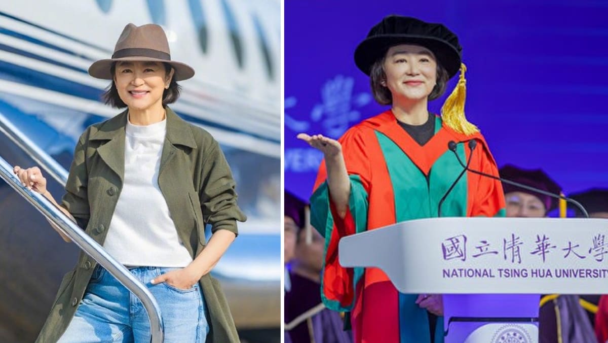 Parents Thrilled To See Lin Ching Hsia Give Speech At University, Students Say They Would Have Preferred Jay Chou Or Taylor Swift