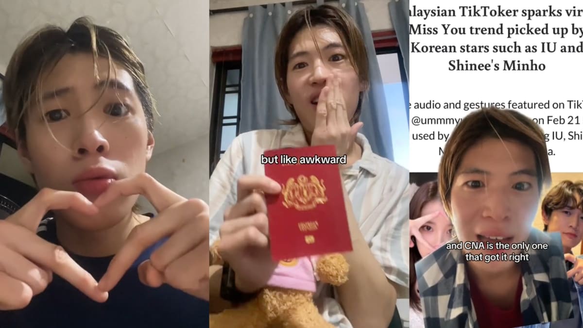 M’sian TikToker Behind Viral ‘I Miss You’ Trend Calls Out Local Media For Getting His Nationality Wrong; Says Only CNA Got It Right