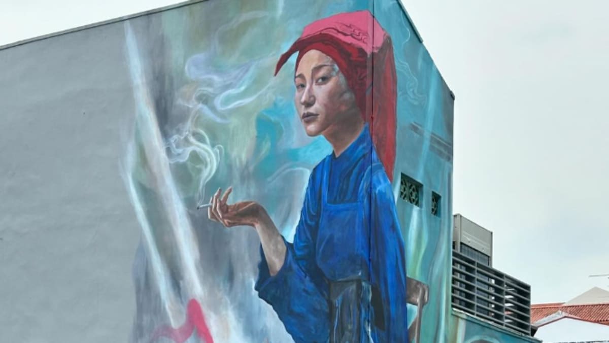 URA to re-evaluate stance over Chinatown mural featuring smoking samsui woman following public feedback