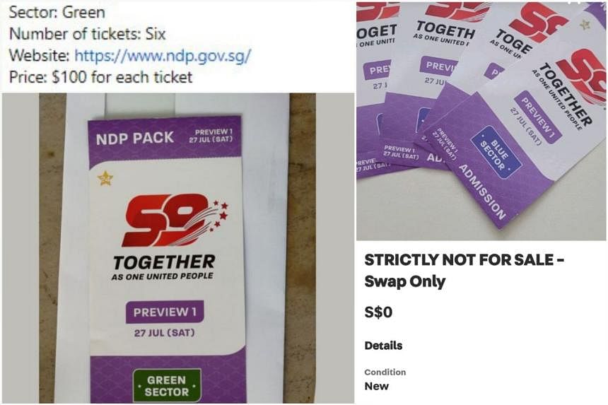 NDP 2024 committee warns against sale of parade tickets following online listings of up to 0 each