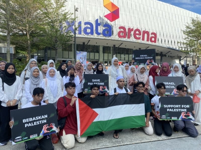 Showing Gazans ‘they are not alone’, thousands of Malaysians rally in KL calling for Palestine to be free