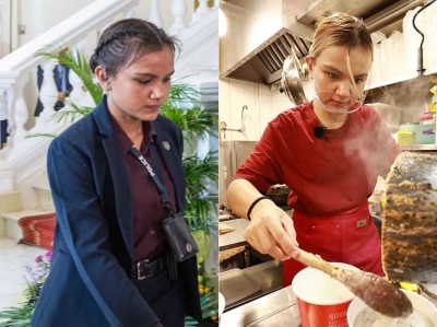 This bodyguard of Singapore presidents swapped gun for ladle to run her family’s hawker stalls