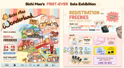 Cat-tas-tic: Much-loved kitty-themed brand Bichi Mao hosts first exhibition with freebies a-plenty (VIDEO)