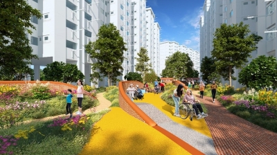 Ageing in place: HDB to fit dementia-friendly therapeutic gardens, fitness trails, handrails and ramps in 26 Singapore housing areas where older residents live