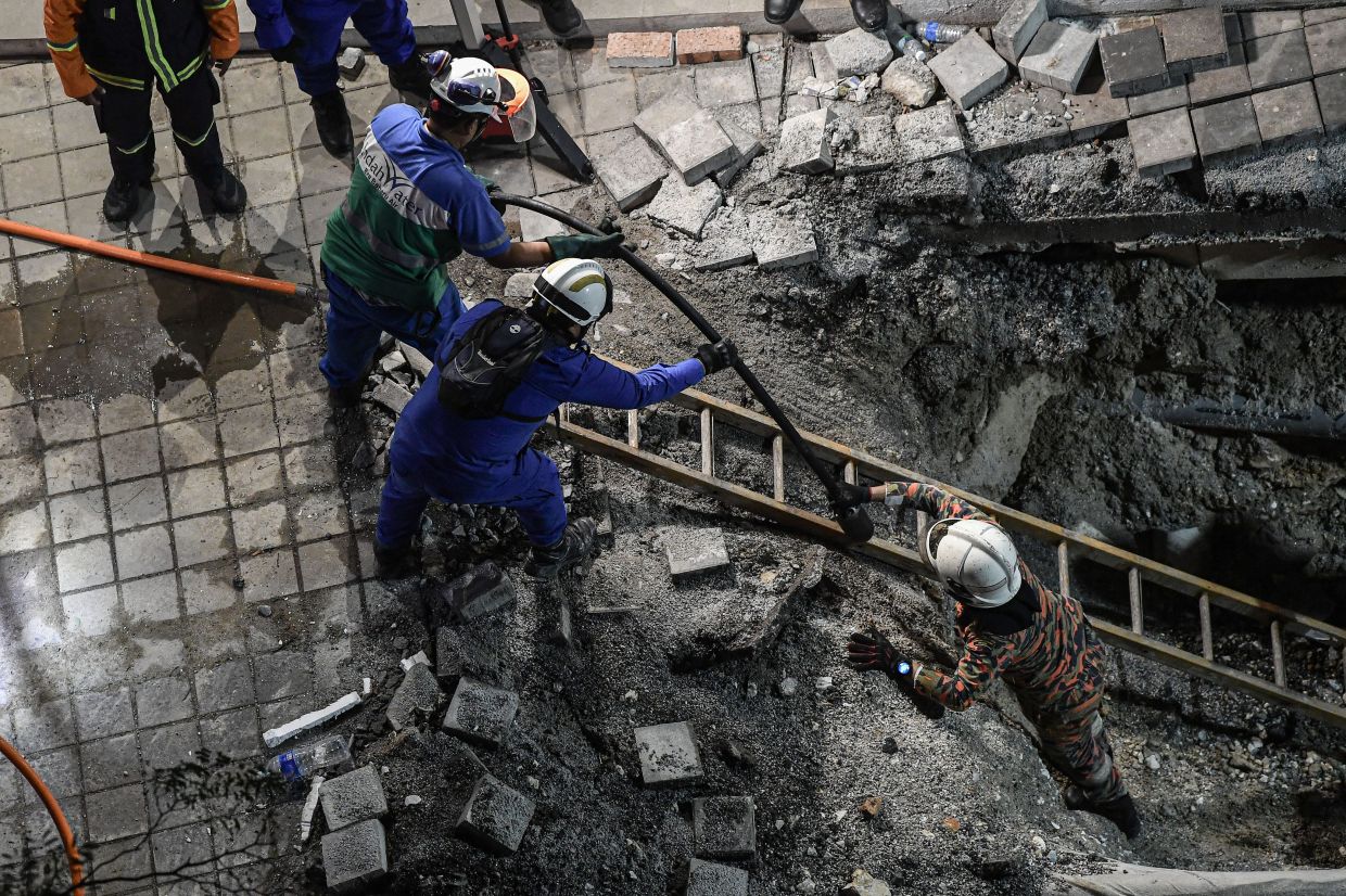 KL sinkhole: ‘What will remain is the tattoo of my mother’s name on my left arm’