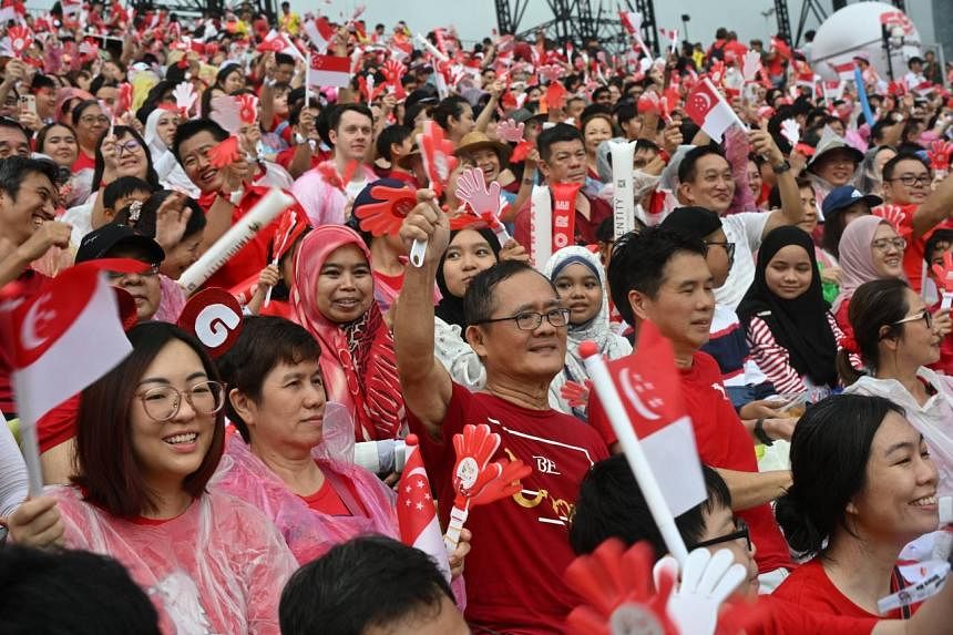 NDP celebrations kick off at the Padang despite earlier downpour