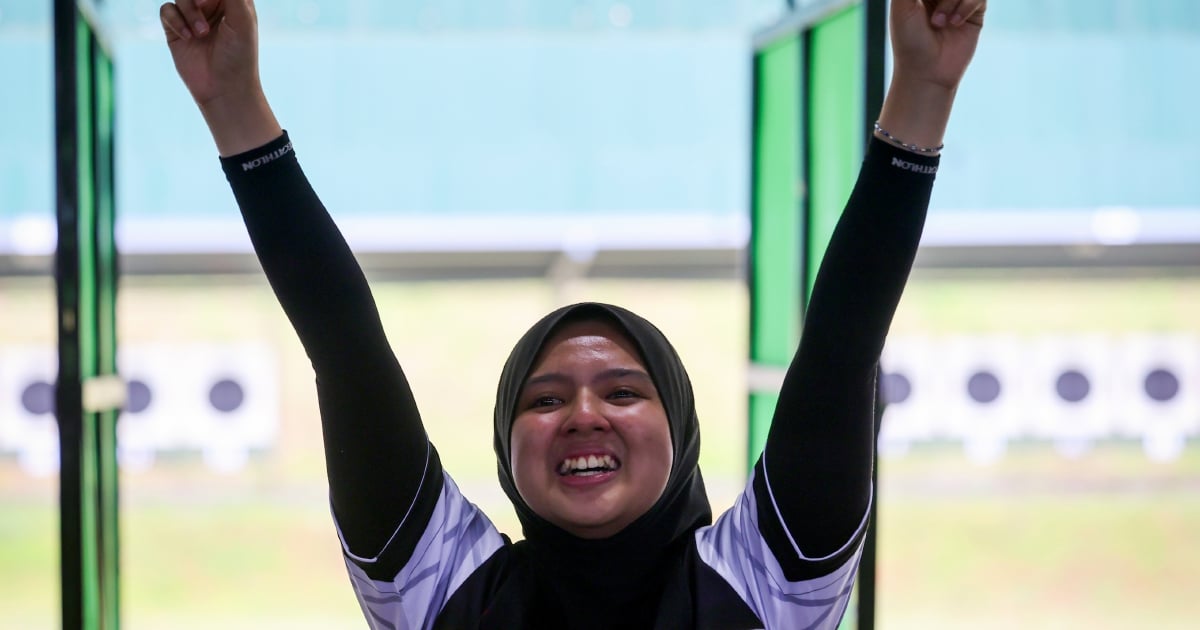 Pistol perfect Sayyeda fires through pain to Sukma double gold