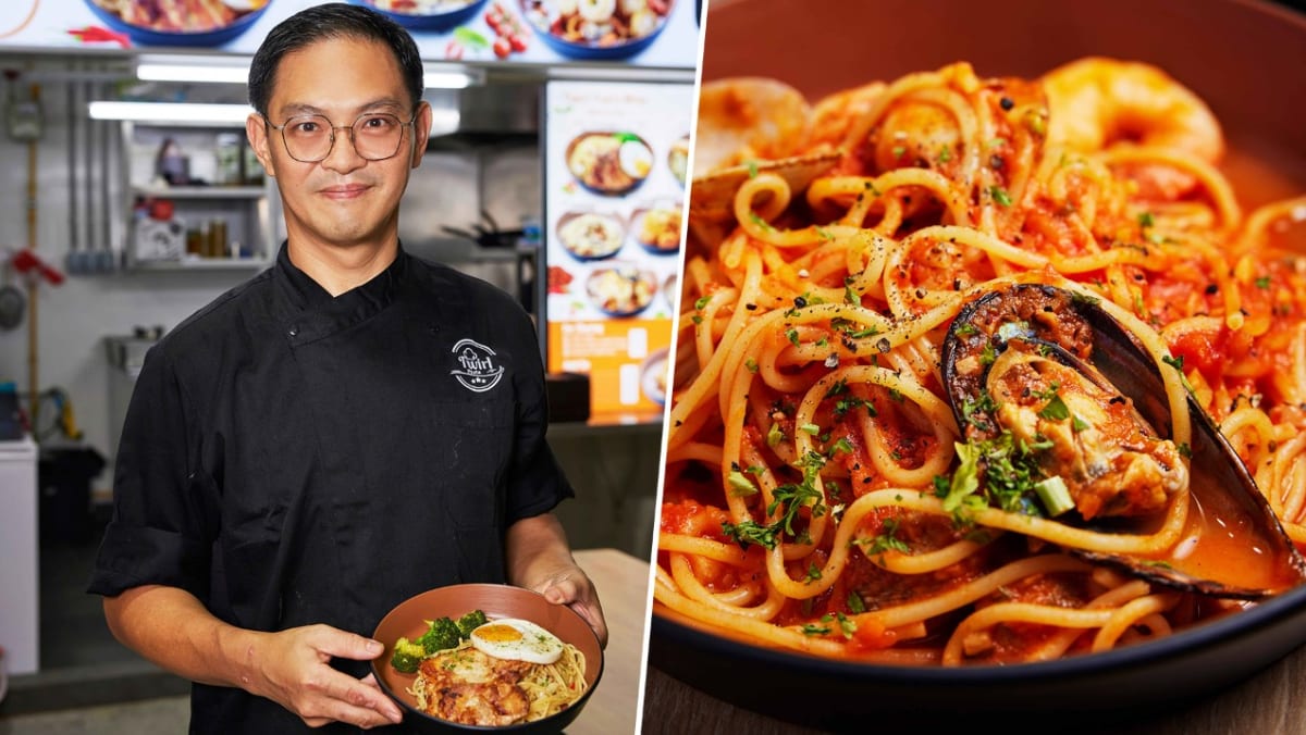 At 50, This Hawker Gave Up His K-A-Month Salary To Sell Pasta