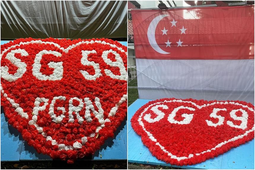 Man investigated for mischief involving National Day decorations in Pandan Gardens