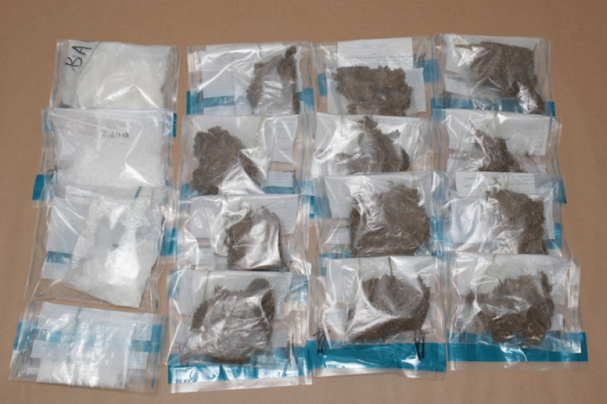 3 teens arrested, k worth of drugs seized in residences in Sengkang, Hougang and Serangoon