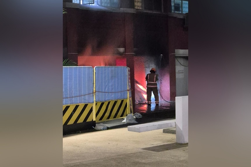 50 residents evacuated after fire in Redhill HDB block