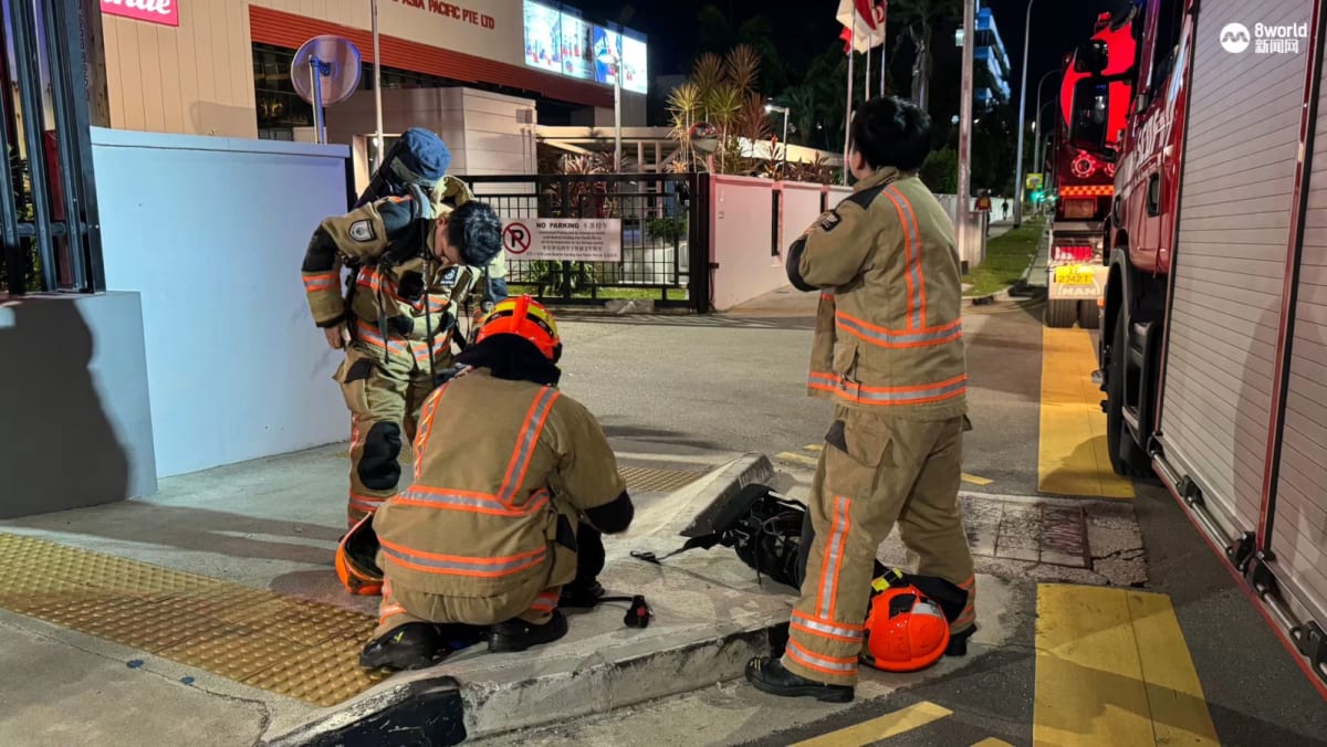 Fire at Loyang data centre, SCDF operations still ongoing after 12 hours