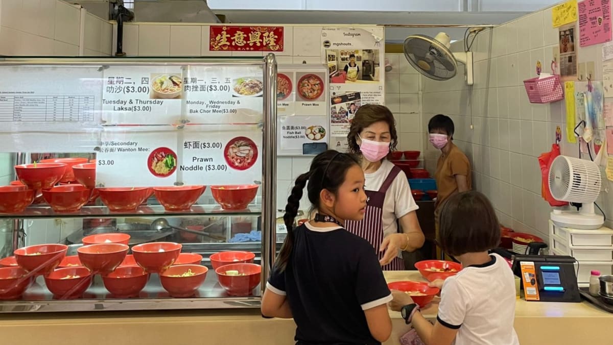 Amid shortage of canteen stallholders, schools turn to catering and vending machines