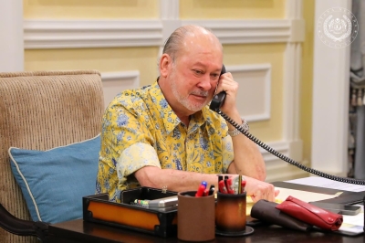 Malaysia’s Sultan Ibrahim receives call from UK’s King Charles, ahead of CHOGM in Samoa