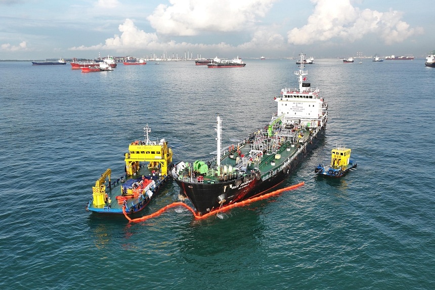 MPA holds oil spill exercise four months after Pasir Panjang incident