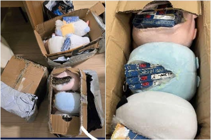 3 Chinese nationals caught smuggling duty-unpaid cigarettes in soft toys