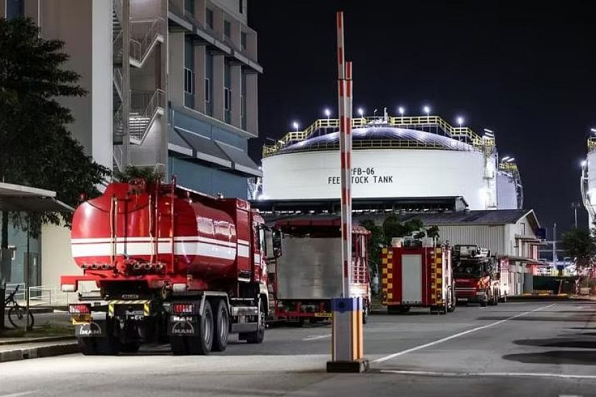 Fire breaks out at battery recycling plant in Tuas