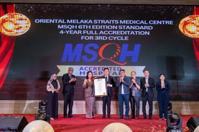 Oriental Melaka Straits Medical Centre celebrates 10 years of excellence with MSQH accreditation