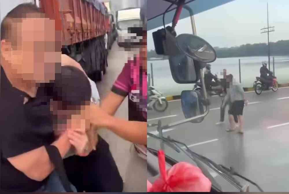 Johor cops investigating those involved in causeway brawl