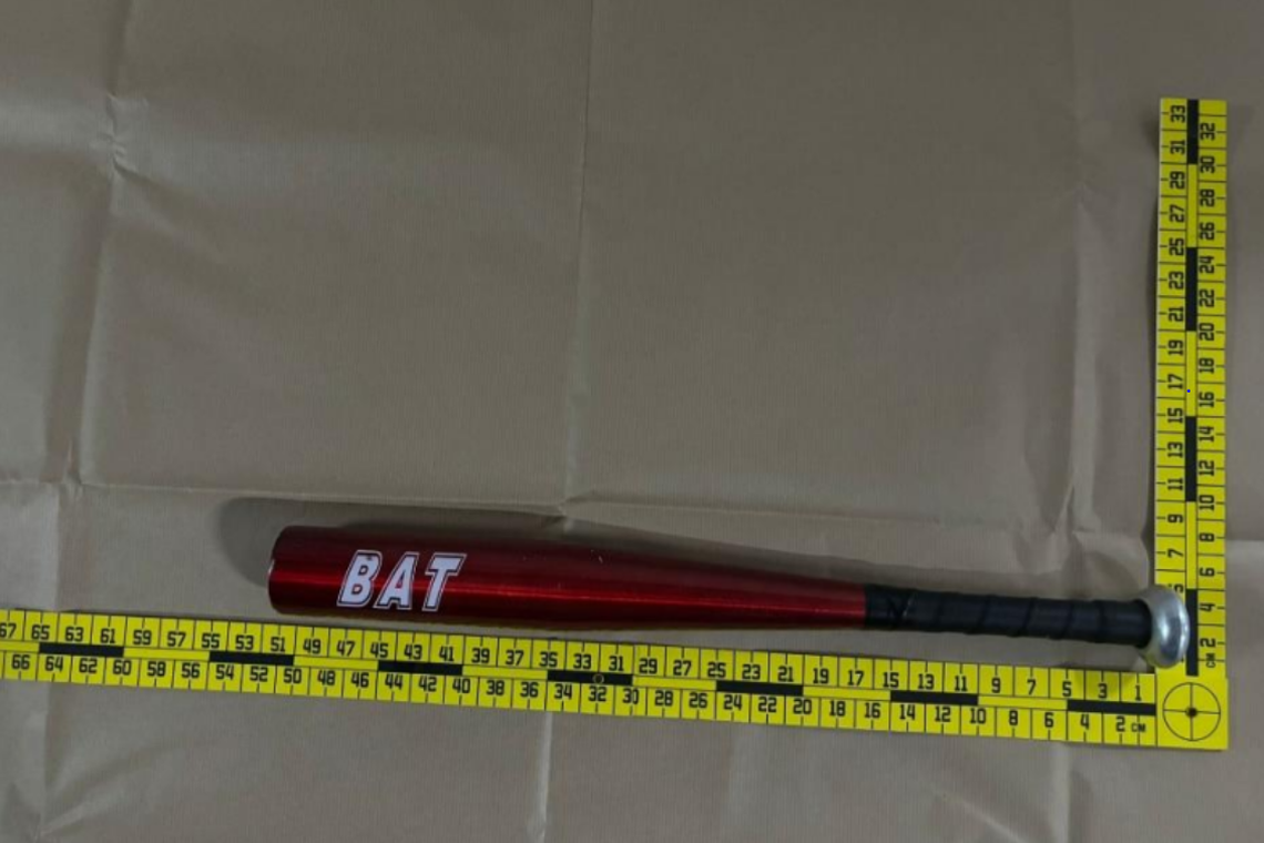 Man charged over allegedly using baseball bat to hit police inspector’s head