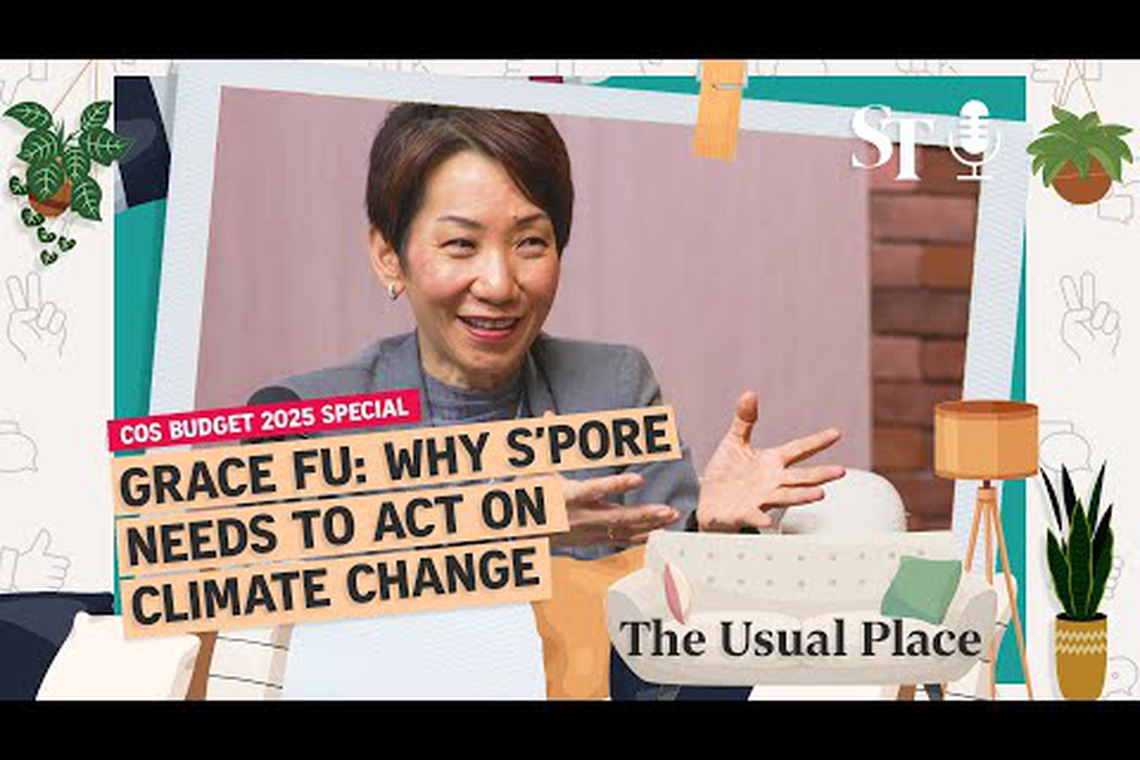 Singapore setting aside funds to help future generations tackle climate change, says Grace Fu