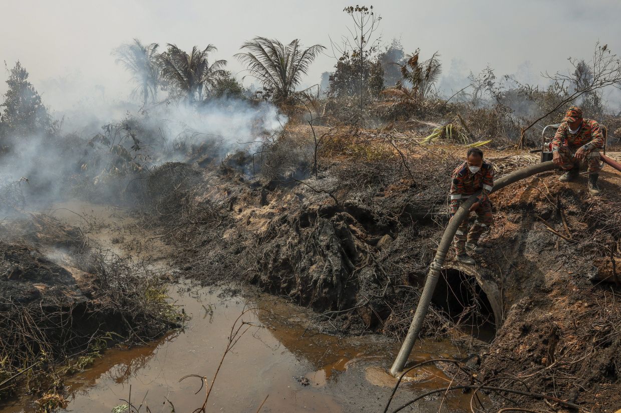 Govt mulls cloud seeding to tackle Kuantan peatland blaze