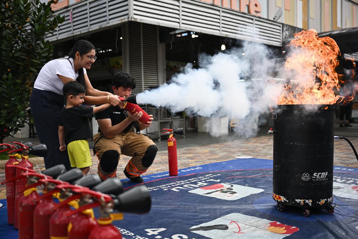 Jalan Besar introduces fire safety kakis to help evacuate senior residents during a blaze