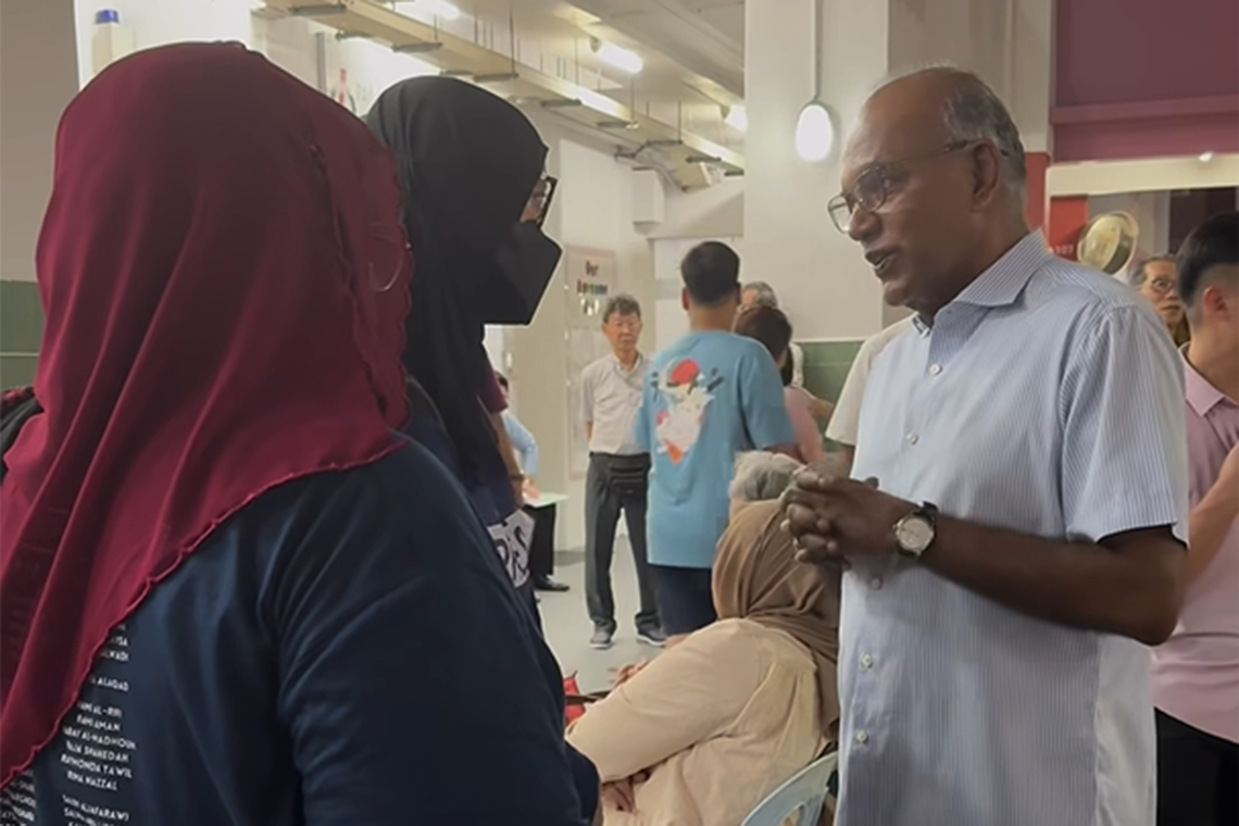 Meet-the-People Session is not a protest venue, says Shanmugam after two women cause commotion