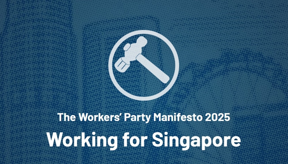 Singapore GE2025: Workers’ Party unveils manifesto with 125 policy proposals, including recognition of State of Palestine
