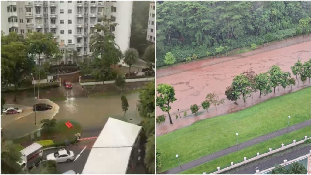 Flash floods at four locations amid heavy rain – Causeway Traffic ...