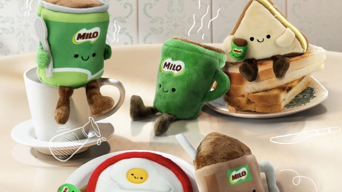 Milo launches limited edition plushies of iconic local treats, from kaya toast to gem biscuits