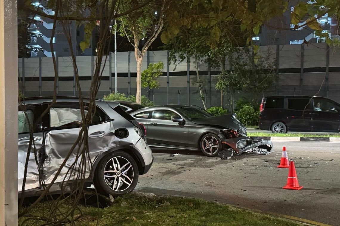 2 children among 3 taken to hospital after accident in Ang Mo Kio