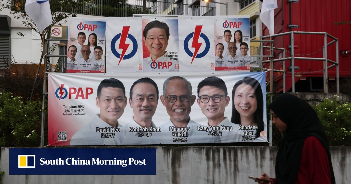 Singapore election: podcasts, memes, ‘chiobu’ – a look back at hustings colour