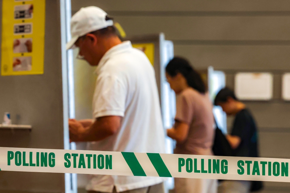 Singapore GE2025 sees 82pc voter turnout by 5pm, with polls set to close at 8pm