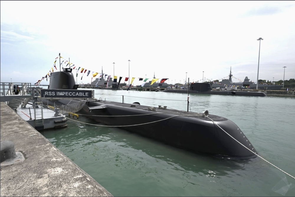 Singapore expands submarine fleet with two more Invincible-class vessels