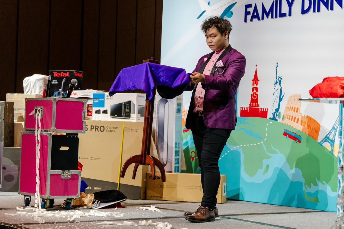 ‘Love it when audience is amazed’: Polytechnic magic club turns man’s passion into career