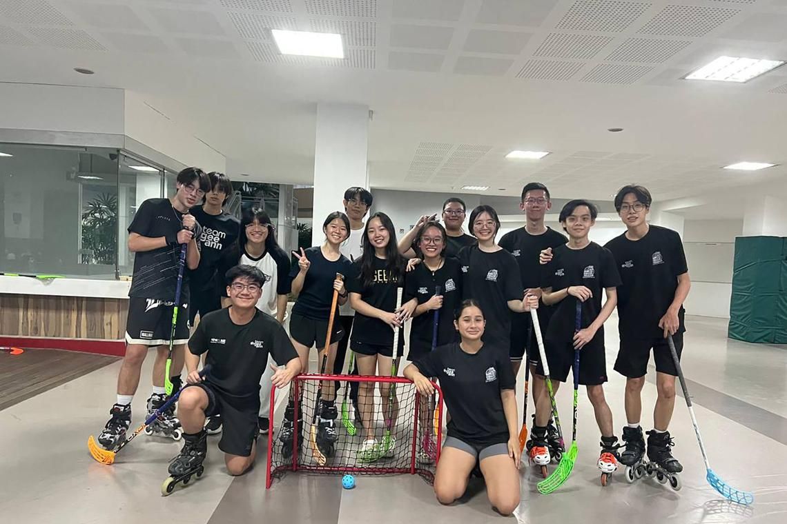 Ngee Ann Poly inline skaters learn to be speedy and skilful